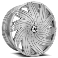 Azara AZA 502 22x9.5 Blank 5 Lug/Blank 6 Lug 15 ET 74.1 CB Chrome