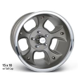 E-T Wheels Fueler 15x10 -25 ET 73 CB Polished