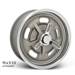 E-T Wheels sebring 15x4 -25.4 ET 73 CB Polished