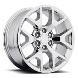 Factory Reproductions FR 44 GMC Sierra 20x9 6x139.7 27 ET 78.1 CB Chrome