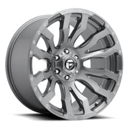 Fuel Blitz D693 18x9 6x139.7 20 ET 106.1 CB Brushed Gunmetal