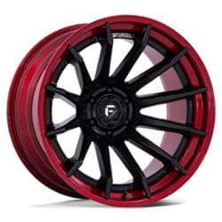 Fuel Burn FC403 20x9 5x127 1 ET 71.5 CB Black Red Lip