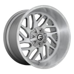 Fuel D715 Triton 24x12 5x127/5x139.7 -44 ET 87.1 CB Platinum Brushed Gunmetal Tinted Clear