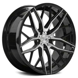 Axe Alloy 1AV ZX11 20x8.5 5x114.3 40 ET 73 CB Gloss Black Machined