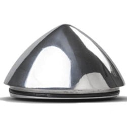 Rocket Racing Caps - Rocket Bullet Center Cap Polished