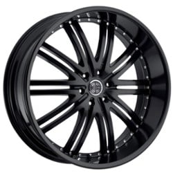 2Crave Number 11 22x9.5 6x139.7 30 ET 78.3 CB Satin Black