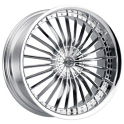 2Crave Number 26 17x7.5 4x100/4x114.3 40 ET 72.56 CB Chrome