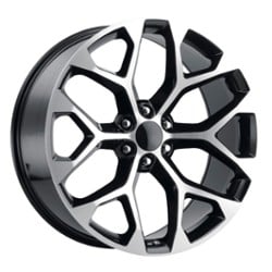 2Crave Replica RT8 26x10 6x139.7 24 ET 78.1 CB Gloss Black Machined