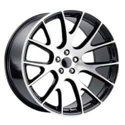 2Crave Replica RT-10 20x9.5 5x115 18 ET 71.6 CB Gloss Black Machined