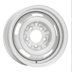 Wheel Vintiques 34 Series Camaro Rallye 14x6 5x120.65 6 ET 81 CB Silver