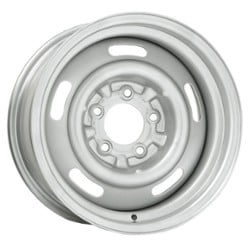 Wheel Vintiques 37 Series 5 Lug Pickup Rallye 15x7 5x127 0 ET 78 CB Silver