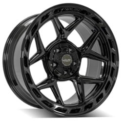 4Play 4P55 24x12 6x135/6x139.7 -44 ET 106.1 CB Brushed Black