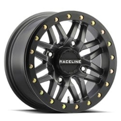 Raceline A91G Ryno Beadlock 14x7 4x137 0 ET 112 CB Gunmetal