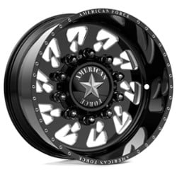 American Force 6G14 Sideways SSBR 22x10 -25 ET 125.1 CB Custom Finish