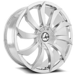 Azara AZA 507 32x10 Blank 5 Lug/Blank 6 Lug 15 ET 78.1 CB Chrome