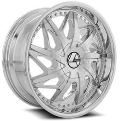 Azara AZA 510 24x9 5x115/5x120 18 ET 78.1 CB Chrome