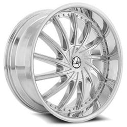 Azara AZA 517 24x9 5x115/5x120 35 ET 78.1 CB Chrome