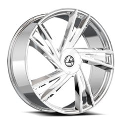 Azara AZA 529 24x9 5x115/5x120 32 ET 78.1 CB Chrome