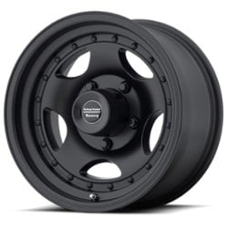 American Racing AR23 15x7 5x120.65 -6 ET 83.1 CB Satin Black with Clearcoat