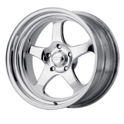 American Racing VF501 17x8 -127 to 86 ET 72.6 CB Polished