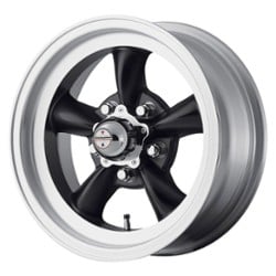 American Racing VN105 Torq Thrust D 14x6 5x120.65 -2 ET 83.1 CB Satin Black with Machined Lip