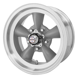 American Racing VN105D Torq Thrust D 15x7 5x114.3 -6 ET 83.1 CB Gray W/ Mach Lip