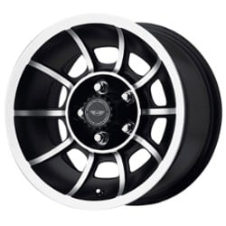 American Racing VN47 Vector 15x7 5x114.3 0 ET 86.2 CB Satin Black Machined