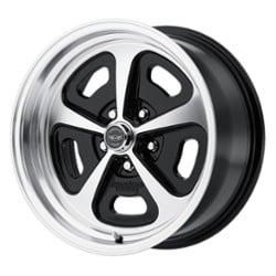 American Racing VN501 500 MONO CAST 15x7 5x120.65 0 ET 72.56 CB Gloss Black Machined