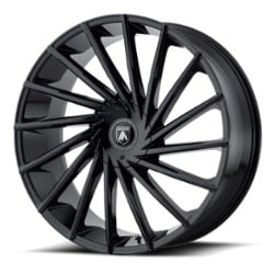 Asanti ABL-18 Matar 26x10 Blank 5 Lug/Blank 6 Lug 15 ET 72.56 CB Gloss Black