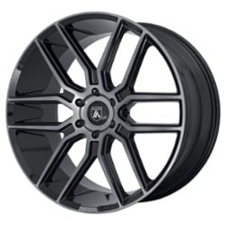 Asanti ABL-28 20x9 6x139.7 15 ET 106.3 CB Gloss Black/Gray Tint