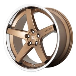 Asanti ABL-31 Regal 22x9 5x115 15 ET 72.56 CB Satin Bronze W/ Chrome Lip