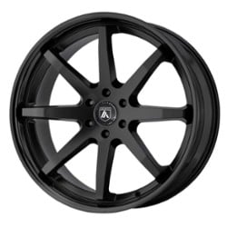 Asanti ABL-32 Kaiser 20x9 5x120 30 ET 74.1 CB Satin Black with Black Lip