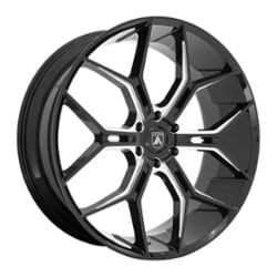 Asanti ABL-38 Monarch Truck 22x9.5 6x120 20 ET 66.9 CB Gloss Black Milled