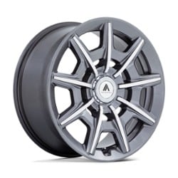 Asanti ABL-41 20x9 Blank 5 Lug/Blank 6 Lug 15 ET 72.56 CB Gloss Anthracite Bright Machined