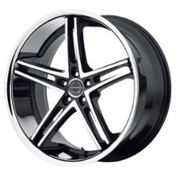 Asanti ABL-7 20x10 5x114.3 45 ET 74.1 CB Machined Face w/ SS Lip