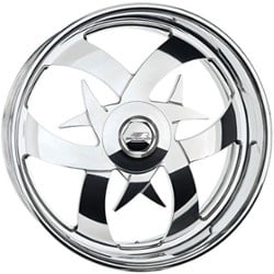 Billet Specialties GS51 Twin Spin 24x9 -50 to 55 ET 73 CB Polished