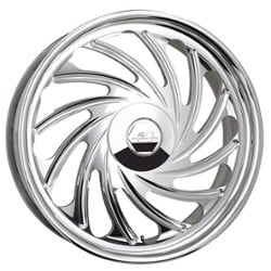 Billet Specialties GS59 Twister 24x9 -50 to 55 ET 73 CB Polished