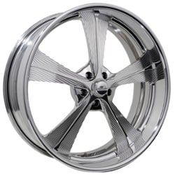 Billet Specialties SLG53 Talladega 17x7 -50 to 55 ET 73 CB Polished