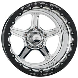 Billet Specialties Street Lite F-Body 15x10 50 ET 61 CB Black