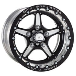 Billet Specialties Street Lite LT Single Bead Lock 15x10 0 ET 73 CB Black