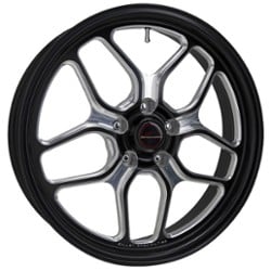 Billet Specialties Win Lite 17x7 -50 to 55 ET 73 CB Black