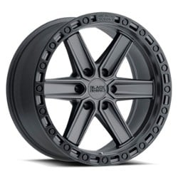 Black Rhino Henderson 17x9 6x139.7 12 ET 112.1 CB Gunblack / Black Lip Edge & Bolts