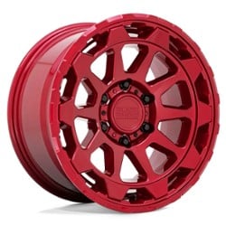 Black Rhino Rotor 20x9 6x114.3 12 ET 76.1 CB Candy Red