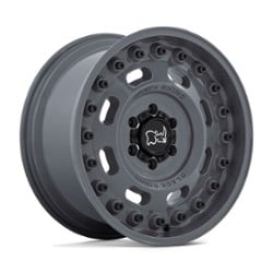 Black Rhino Axle 17x9.5 6x139.7 6 ET 112.1 CB Battleship Gray