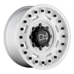 Black Rhino Axle 17x9.5 6x139.7 6 ET 112.1 CB Gloss White