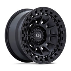 Black Rhino Barrage 17x8.5 5x127 -10 ET 71.5 CB Matte Black