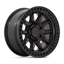 Black Rhino Calico 17x8.5 5x127 -10 ET 71.5 CB Matte Black