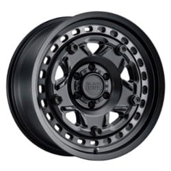 Black Rhino Grange 18x9 5x150 12 ET 110.1 CB Matte Black W/Machined Tint Ring