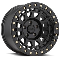 Black Rhino Primm 18x9.5 5x127 0 ET 71.6 CB Matte Black w/ Brass Bolts