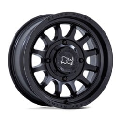 Black Rhino Rapid UTV 14x7 4x156 10 ET 115.1 CB Matte Black